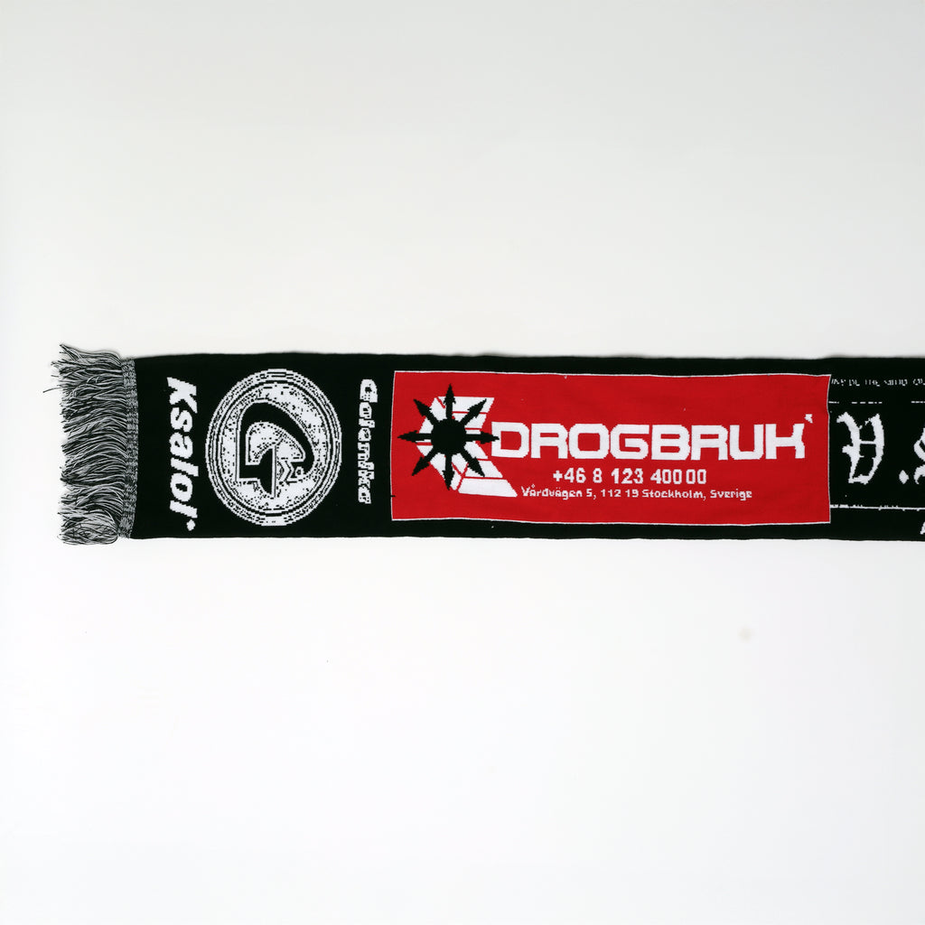 'Drogbruk' scarf