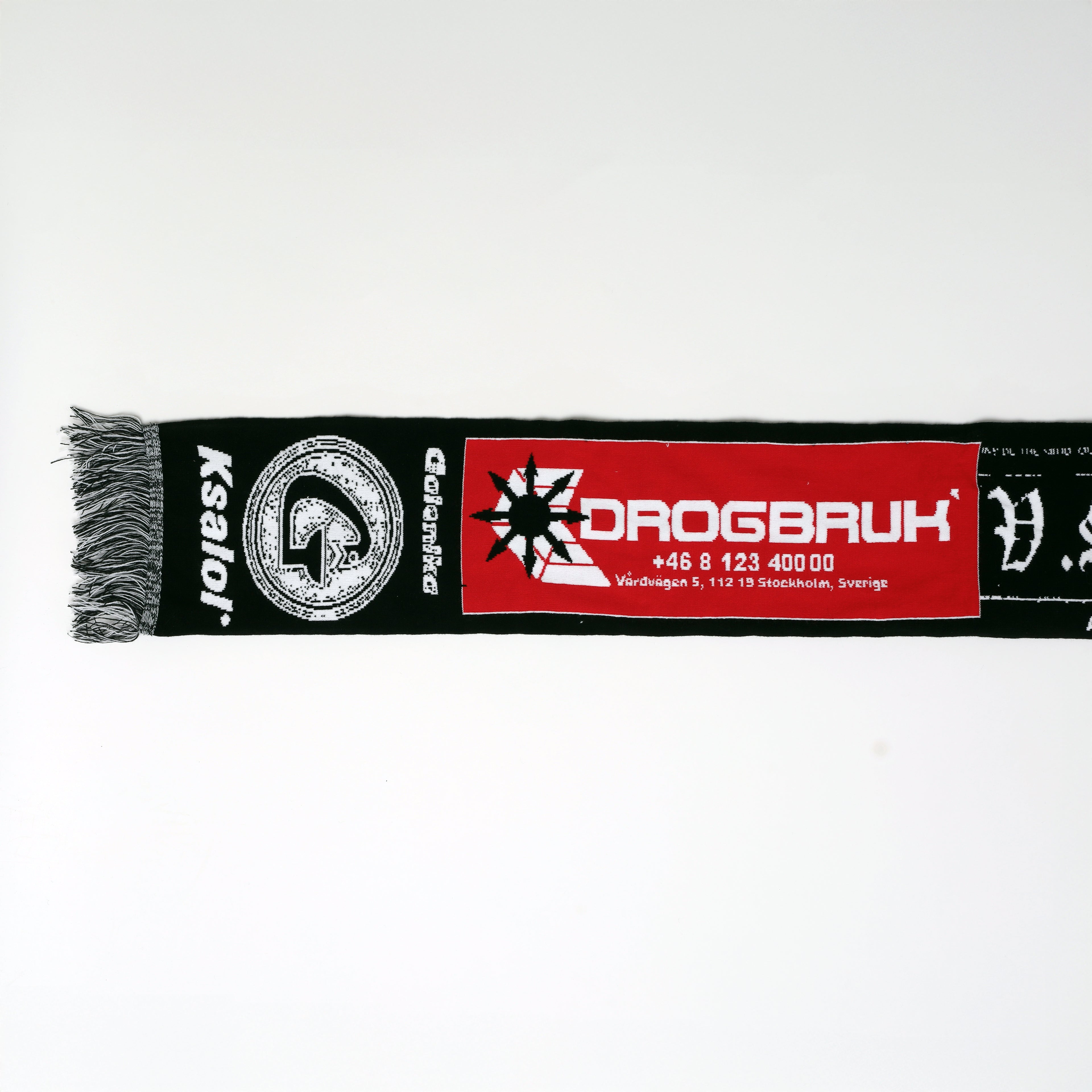 'Drogbruk' scarf