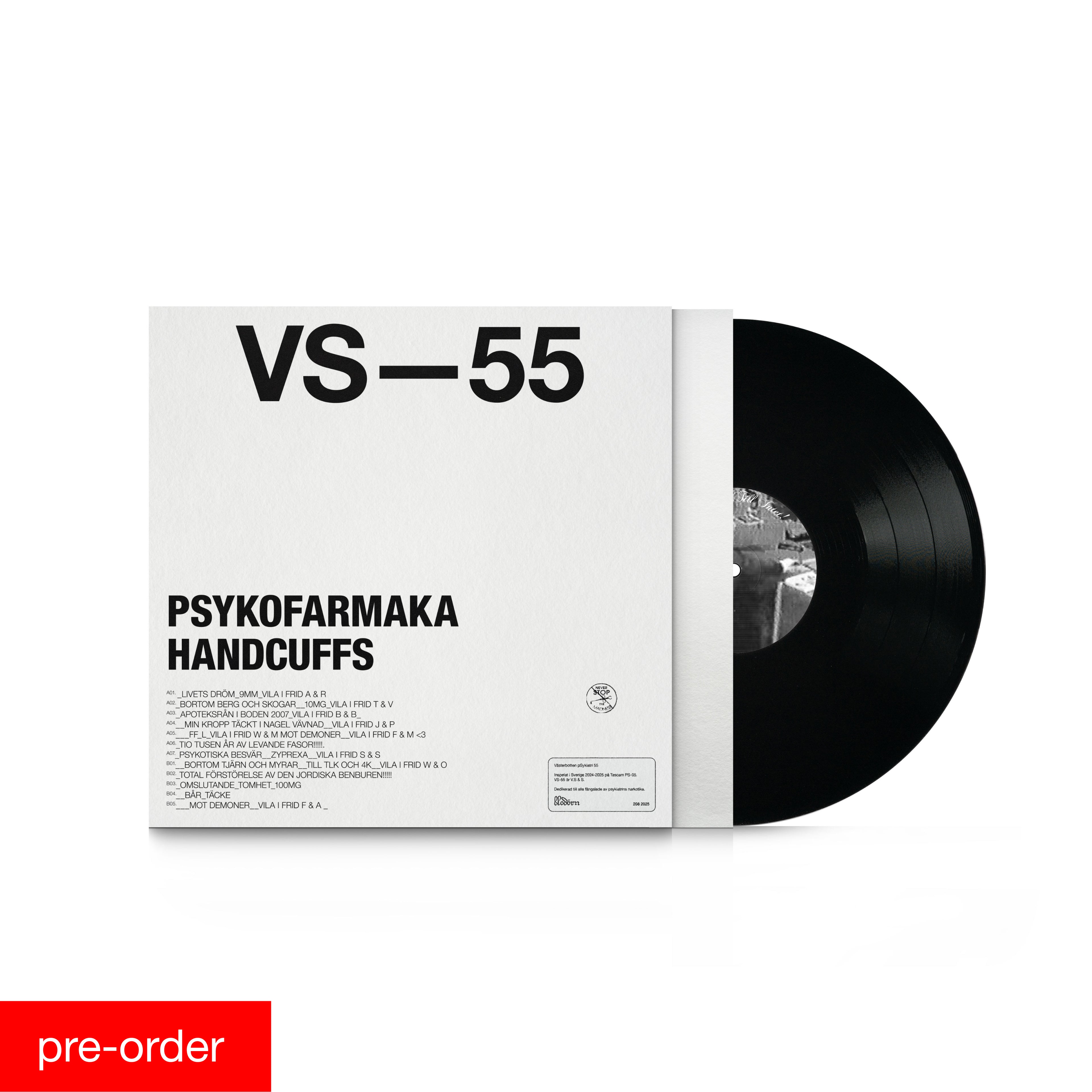 Psykofarmaka Handcuffs - VS—55 - 12”